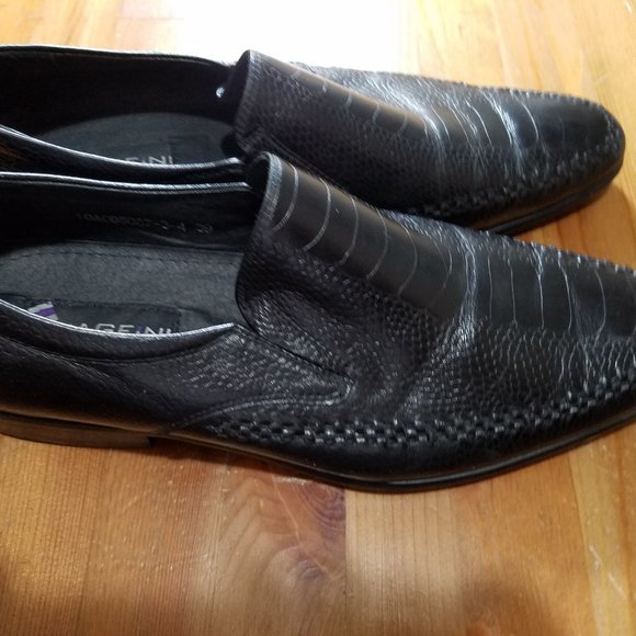Unique genuine leather men\'s shoes from MAGFINI. main image 16
